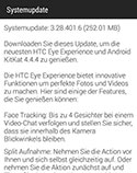 HTC Update Benachrichtigung