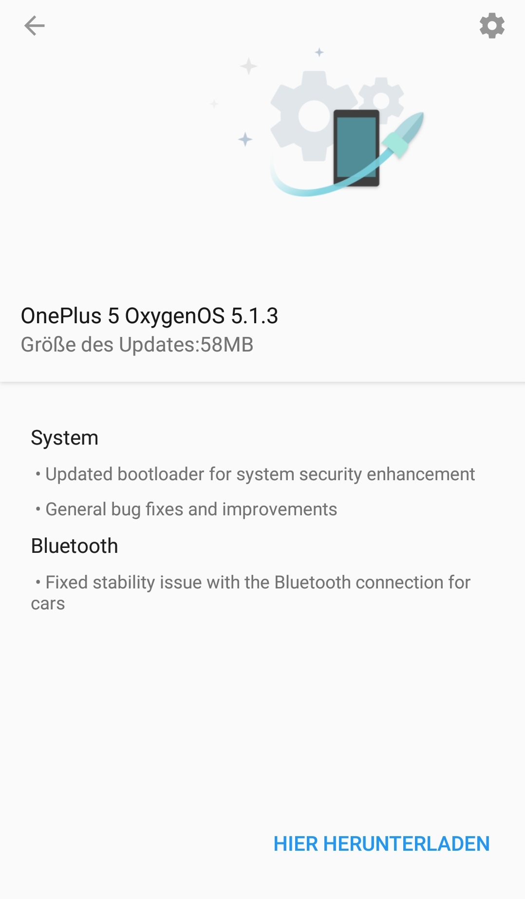 Oneplus 5 - OxygenOS 5.1.3