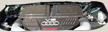 RS6 biturbo Motor